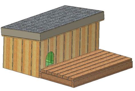 insulated dog house plans  complete set  plans