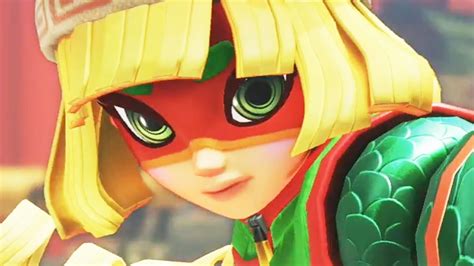 Arms New Character Reveal Min Min Gameplay Youtube