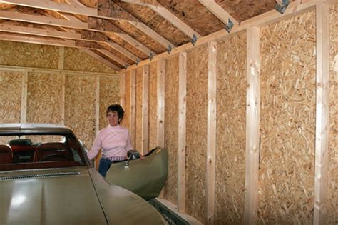 barns greenbriar  wood storage garage shed kit