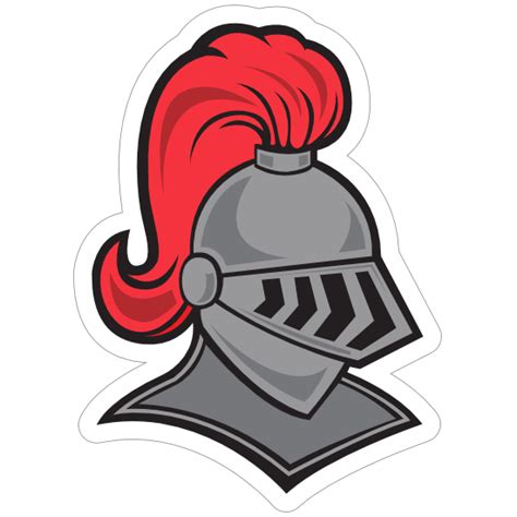 Knight Mascot Sticker