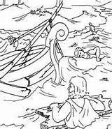 Bible Shipwrecked Peep Bo sketch template