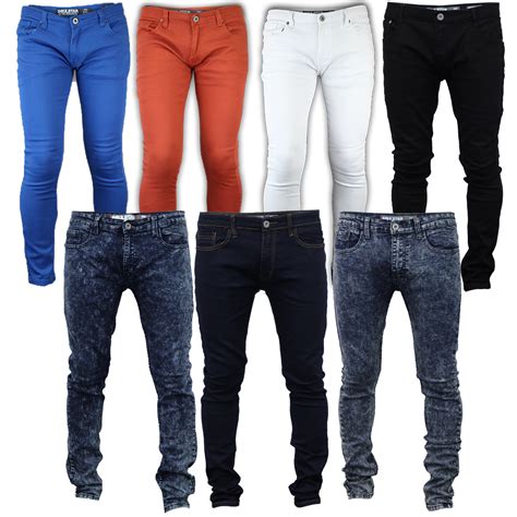 mens skinny jeans soul star slim fit stretch denim pants