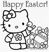 Easter Coloring Pages Disney Kitty Hello Printable Kids Colouring Color Print Printables Spring Happy Book Girls Cartoon Kid Cute Adult sketch template