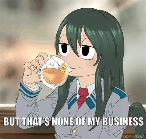 But That S None Of Tsuyu S Business My Hero Academia