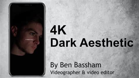 dark aesthetic video   personal brand  benbassham fiverr