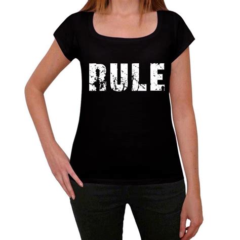 Xs Rule Womens T Shirt Black Birthday T 00547 T Shirt On Onbuy