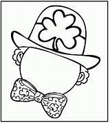 Coloring Leprechaun Pages Printable Girl Irish Patrick St Face Draw Patricks Popular Cartoon Coloringhome sketch template