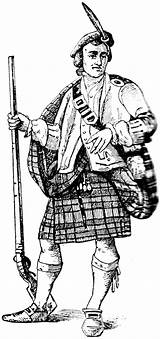 Kilt Clipart Highlander Etc Plaid Wearing Usf Edu Medium Original Large Tiff Resolution sketch template