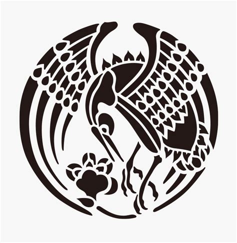 Kraanvogel Symbolen Logo Tekening Ai Illustrator File Us 5 00