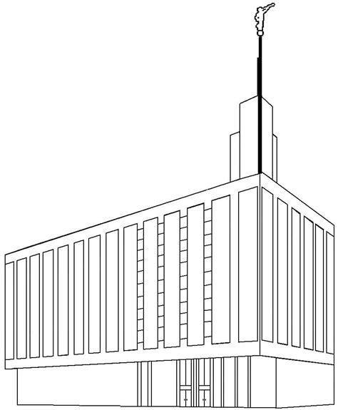 lds coloring sheet temple