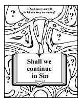 Sin Coloring Bible Pages Translation Net5 James King sketch template