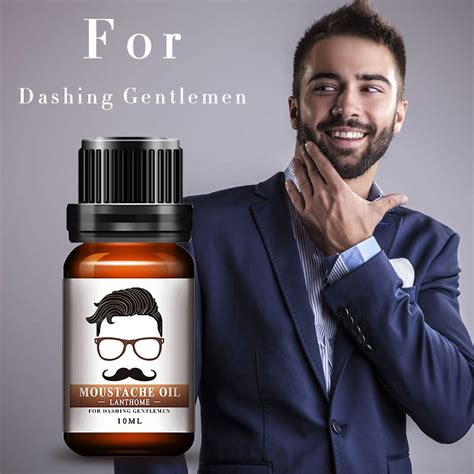 new lanthome 100 natural men beard oil for styling beeswax