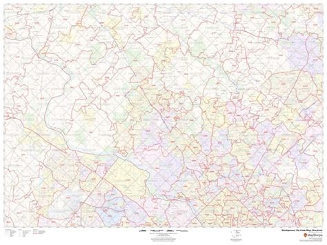 Zip Code Map For Montgomery County Md Map Of World