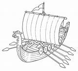 Drakkar Coloring Disegni Viking Bambini Vichinghi Midisegni Colorare Designlooter Storia sketch template