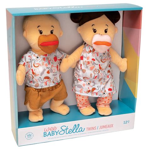 manhattan toy wee baby stella twins gifts  twins toys  games popsugar family photo