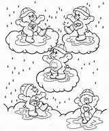 Bear Bears Weed Rain Coloringhome sketch template