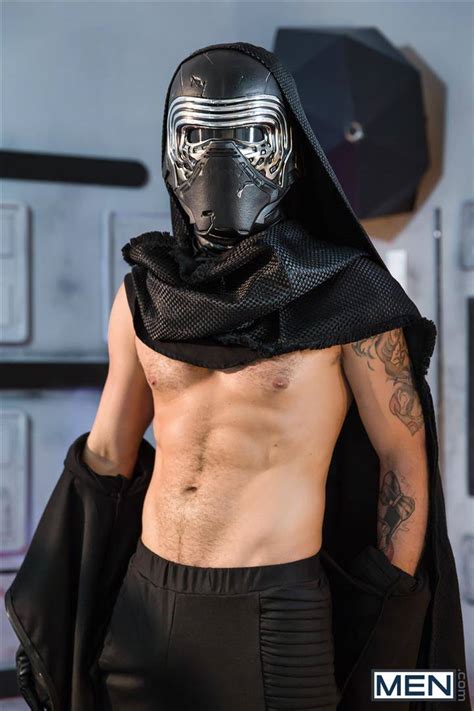 in a gaylaxy far far away… poe is captured and stripped bare by kylo ren… daily squirt