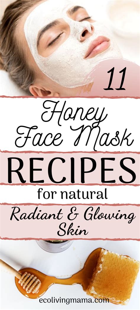 Honey Face Mask Recipes For Glowing Skin In 2020 Face Mask Recipe