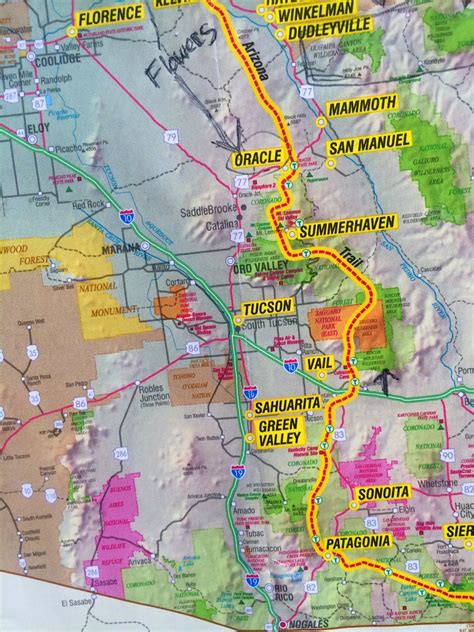 rambling hemlock planning   arizona trail