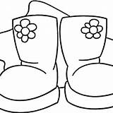 Coloring Boots Hiking Clipartbest Winter Pages Kids Clipart sketch template