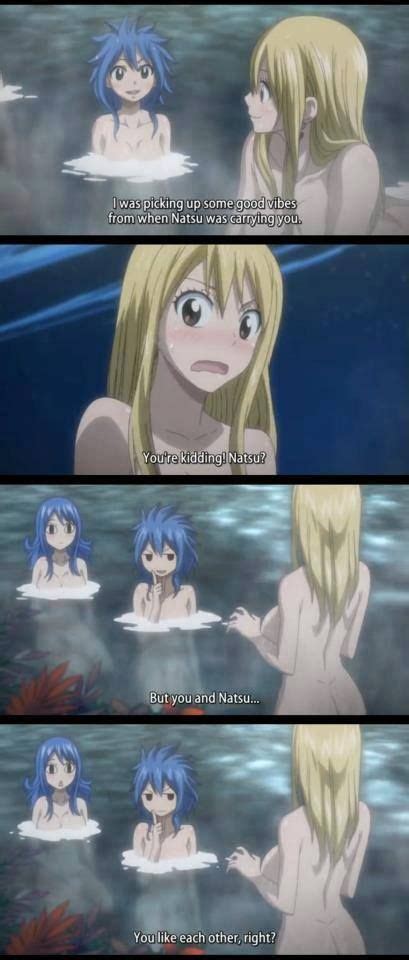 lol you re caught lucy just admit it already ships anime paare s anime