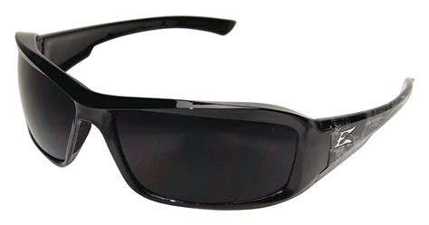 Edge Eyewear Brazeau Scratch Resistant Polarized Safety Glasses Smoke