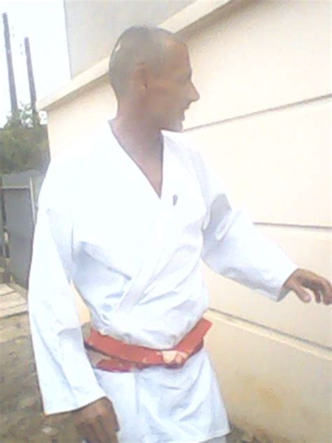 Gatas Nuas Karatê Do Karatê Karate Meste Karatê Do Maestro