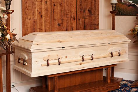 minimalist pine casket casket wood creations custom wood