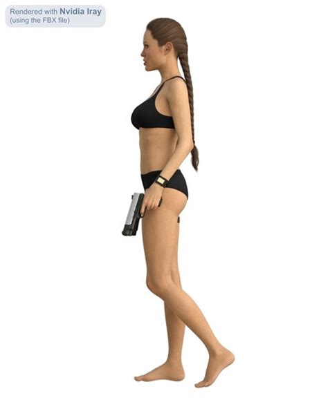 Modelo 3d Lara Croft Traje De Película V3 Turbosquid 1759050