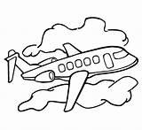 Moyens Transporte Nubes Turismo Disegni Trasporti Aviones Colorare Helikoptery Samoloty Medios นท จาก sketch template