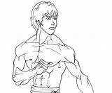 Bruce Lee Coloring Pages Easy Drawings Sketch Getcolorings Color Printable Template Next Print sketch template