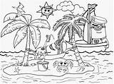 Landscape Coloring Pages Realistic Wanted Getcolorings Kids Col Printable Ocean sketch template