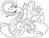 Coloring Pages Desert Snake Kids Printable Print Colouring Snakes Deserts Drawing Sheets Printables Color Pet Friends Craft Choose Board sketch template
