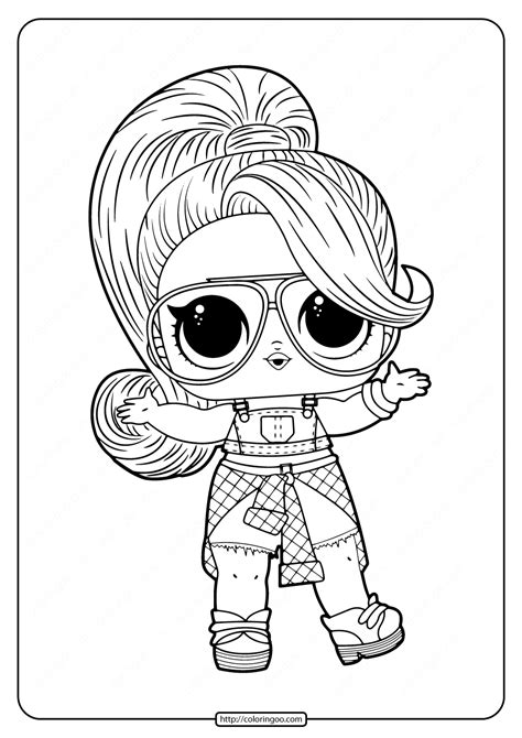 lol doll coloring pages  print  coloring pages