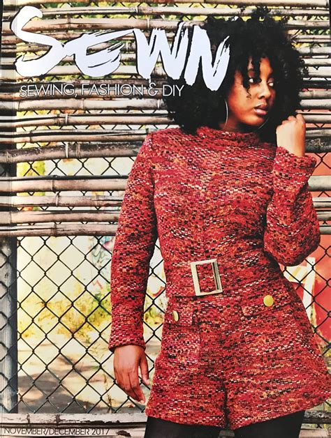 sewn magazine review purl  seam
