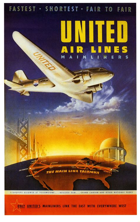 United Air Lines C 1939 Flashbak