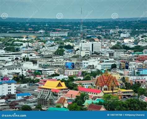 nakhon ratchasima city thailand  august landscape  nakhon ratchasimanakhon ratchasima