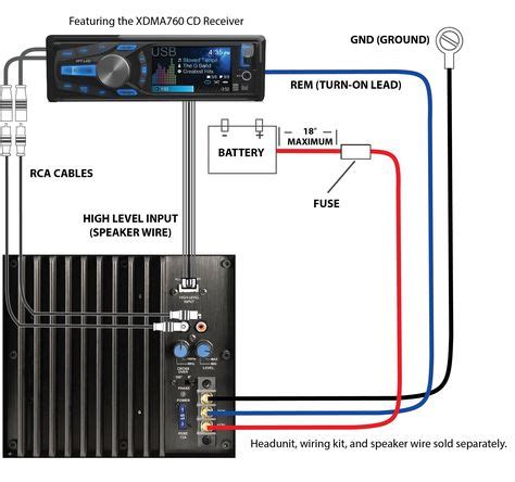 wiring diagram  car audio equalizer   car amplifier subwoofer wiring car audio