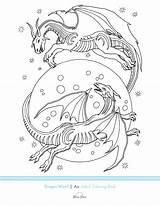 Wild Coloring Book Adult Pages Let Imagination Coyle Upcoming Run Mark Dragon Released December Sheets Fall Kids sketch template