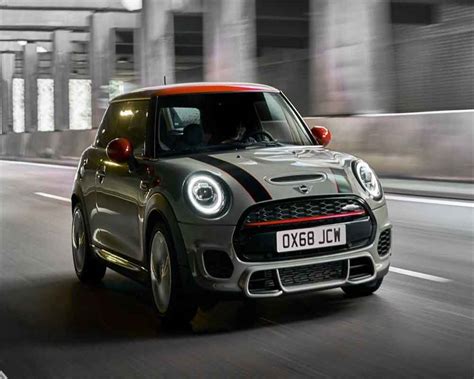 bmw launches mini john cooper works hatch priced rs  lakh