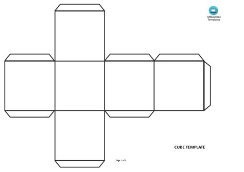 cube template allbusinesstemplatescom