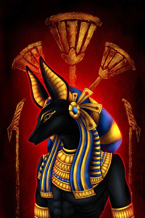 God Of Afterlife By Varjopihlaja On Deviantart Egyptian Goddess Art