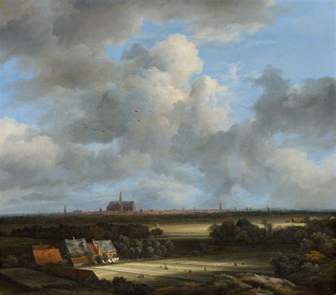 jacob van ruisdael view  haarlem  bleaching grounds     view