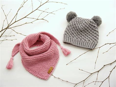 kinder muetze stricken kinder dreieckstuch baby knitting patterns knitting patterns etsy