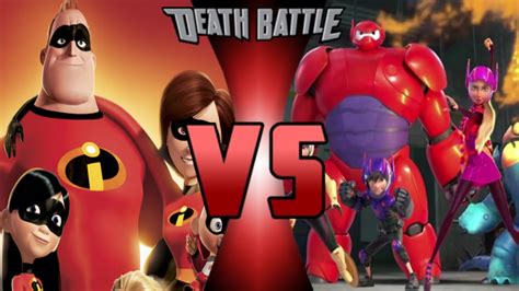 The Incredibles Vs Big Hero 6 Death Battle Fanon Wiki Fandom
