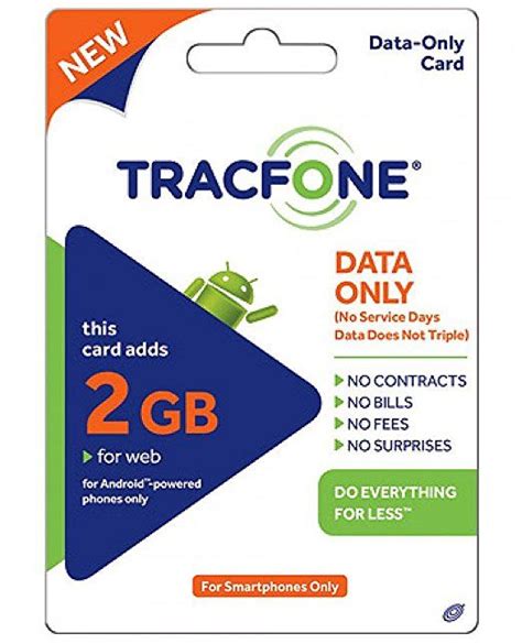 Tracfone Data 2gb Pin Add On Data Only For Android Smartphones Data