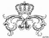 Symbole Courone Reinas Reyes Regine Rois Adulti Queens Adultos Reines Coloriages Couronne Justcolor Royale Roi Majestueux Adulte Fete sketch template