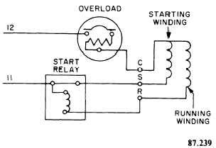refrigeration single phase refrigeration compressor wiring diagram