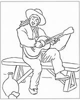 Coloring Pages Spain Guitar Spanish Para Colorir Desenho Sertanejo Sheet Colouring Kids Clipart Kipper Drawings Popular Adults Coloringtop Library 37kb sketch template