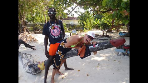 crazy negril 7 mile beach walk ft dr love go pro april 2017